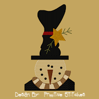 Stovepipe Snowman-5x7-Fill