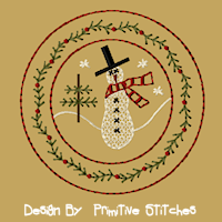 Snowman Hill Candle Mat-4-Inch & Larger