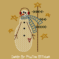 Snowman Family-Mama-4x4