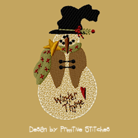 Winter Thyme Snowman-4x4-Fill