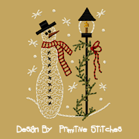 Snowman Lamp Post-4x4